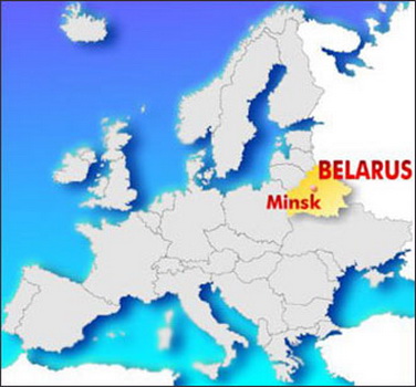 Географическая карта Белоруссии